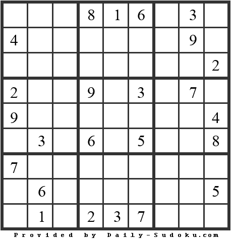 Daily Sudoku