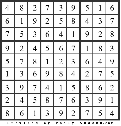 Daily Sudoku